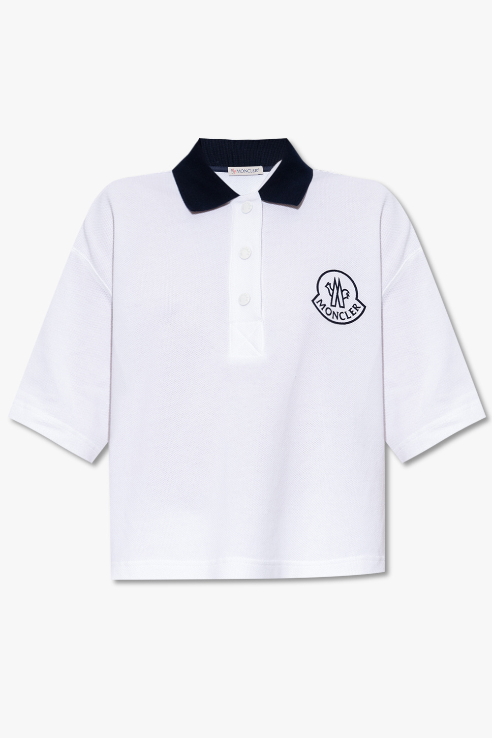 Polo discount moncler noir